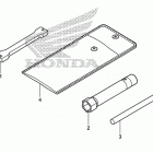 CRF150F Инструмент