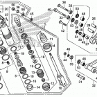 CRF250R Задний амортизатор