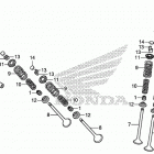 CBR300RA Распределительный вал и клапана