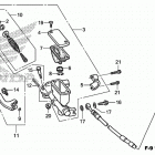 CRF450X Передний тормозной цилиндр
