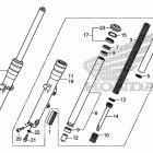VT1300CR Front fork (1)