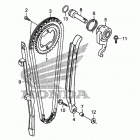 XR650L Цепь ГРМ