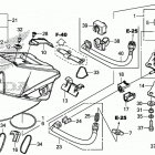CRF450R Топливный бак