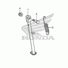 CRF125FB Подножка