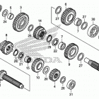 CRF150R Трансмиссия