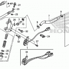 GL1800B Задний тормозной цилиндр