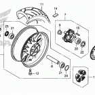 NC700JD Заднее колесо