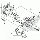 VT1300CR Front brake caliper (1)