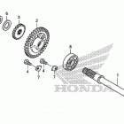 CRF150R Валансирный вал