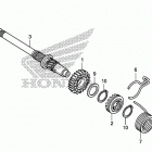 CRF125FB Кик стартер