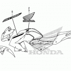 CB300F Наклейки