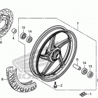 CBR300RA Переднее колесо