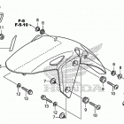CBR300RA Переднее крыло