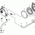 CRF50F Воздухозаборник