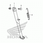 CRF230F Подножка