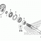 CRF450R Валансирный вал