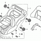 GL1800 Сидение