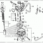 CRF125FB Карбюратор