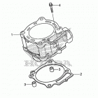 CRF250X Цилиндры