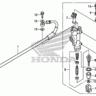 CRF150R Задний тормозной цилиндр