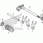 CBR300RA Вилка переключения передач
