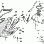 CRF450X Топливный бак