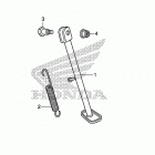 CRF50F Подножка