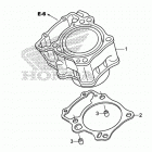 CB300F Цилиндры