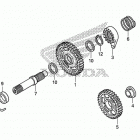 CRF250R Кик стартер
