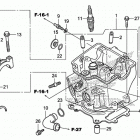 CRF250X Головка цилиндра