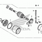 CRF250X Стартер