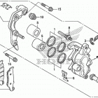 CRF450X Передний суппорт