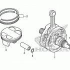 CRF450R Коленчатый вал и поршни