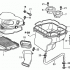 GL1800B Воздухозаборник
