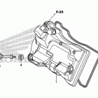 NC700JD Крышка головки цилиндров