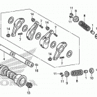 NC700JD Распределительный вал и клапана