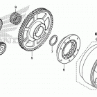 NC700JD Муфта стартера