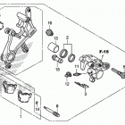 CRF250R Задний суппорт