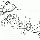 NC700JD Боковые обтекатели