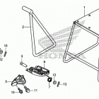 CRF250R Подножки