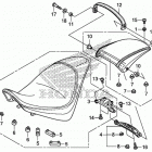 VT1300CXA Сидение