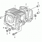 CRF50F Цилиндры