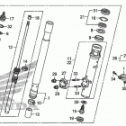 XR650L Передняя вилка