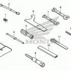 CBR300RA Инструмент