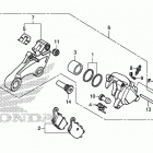 VT1300CR Задний тормозной суппорт