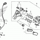 VT1300CXA Задний торнозной суппорт 2