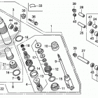 CRF150R Задний амортизатор