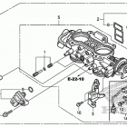 GL1800B Корпус Дросселя