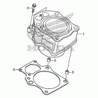 TRX500FE2 Цилиндры
