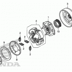 TRX420FA5 Муфта стартера